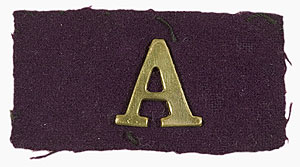 "A" on Purple Patch