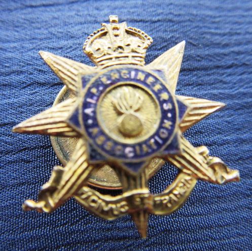 Original Badge for members of the AIF Engineers Association
