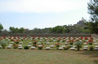 Portianos Military Cemetery Lemnos, Greece