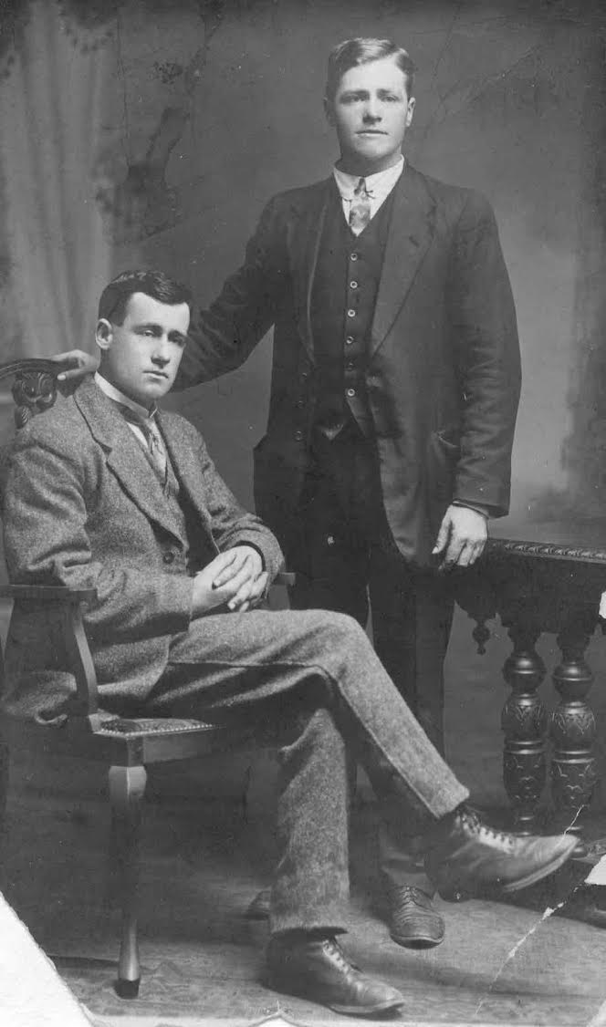 Ernest Cotterell and brother Photo