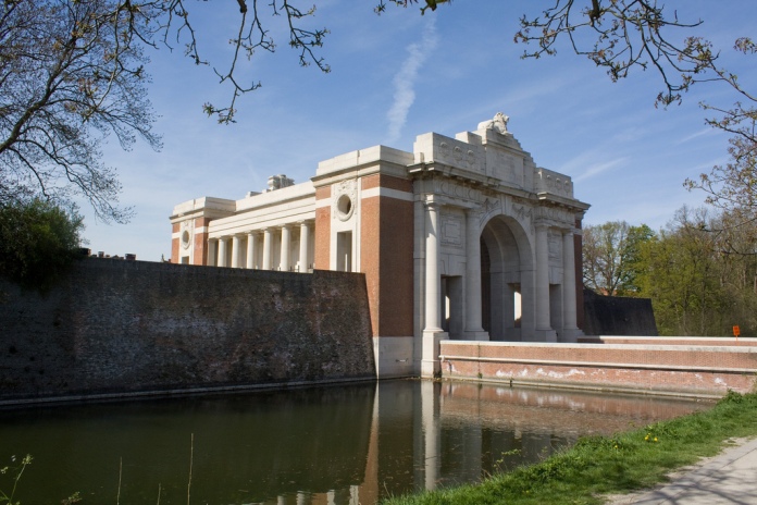 The Menin Gate Memorial, Ypres Belgium